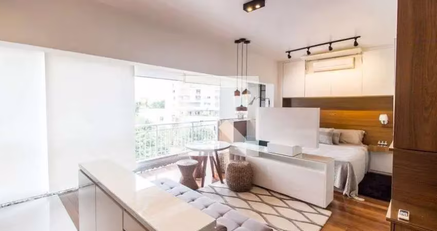 Apartamento para venda - alphaville, 1 quarto,  50 m² - santana de parnaíba