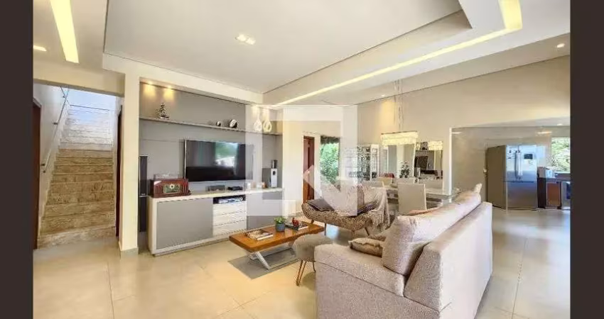 Casa / sobrado em condomínio para venda - várzea, 4 quartos,  290 m² - lagoa santa