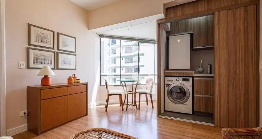 Apartamento para venda - paraíso, 1 quarto,  44 m² - são paulo