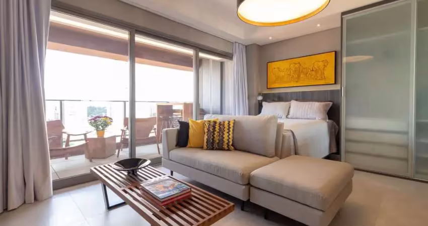 Kitnet / stúdio para venda - brooklin, 1 quarto,  41 m² - são paulo