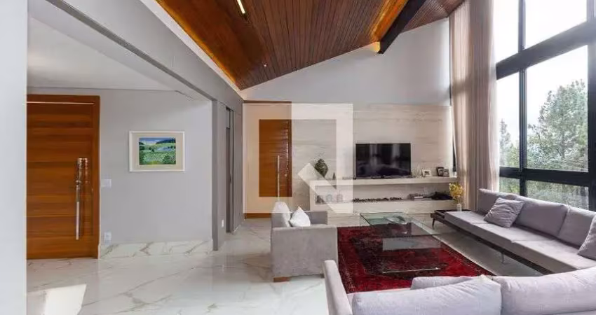 Casa / sobrado em condomínio para venda - estância serrana, 4 quartos,  450 m² - nova lima