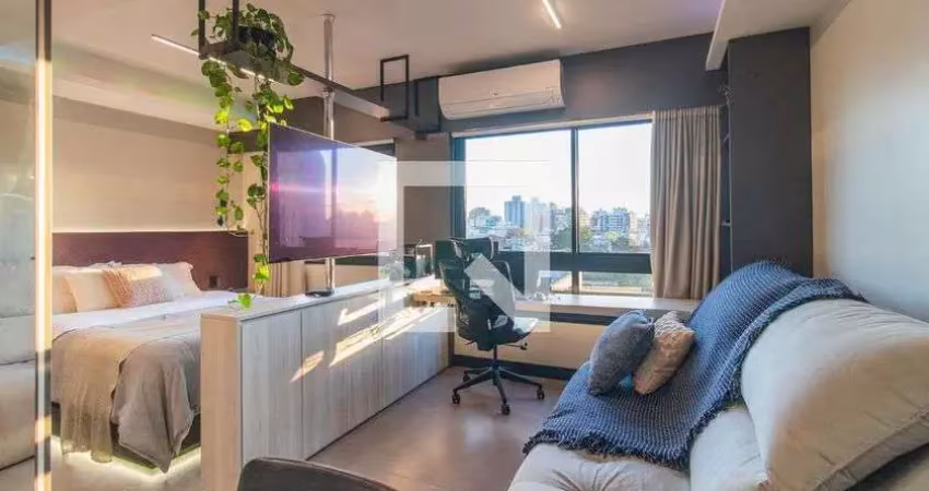 Apartamento para venda - azenha, 1 quarto,  44 m² - porto alegre