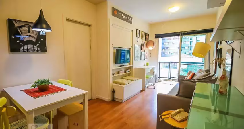 Apartamento para venda - brooklin, 1 quarto,  45 m² - são paulo