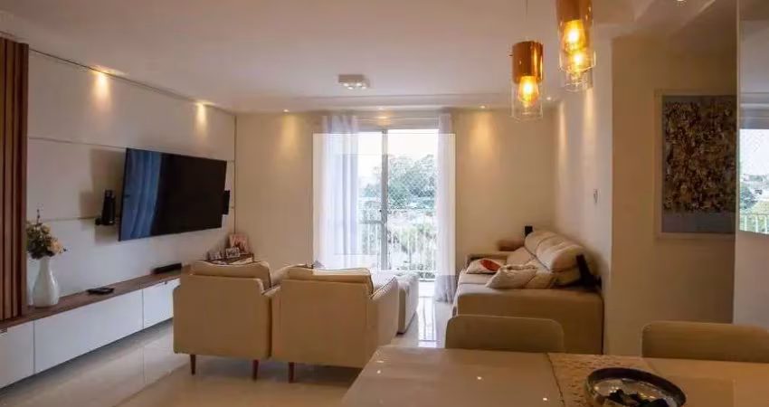 Apartamento para venda - campanário, 3 quartos,  72 m² - diadema