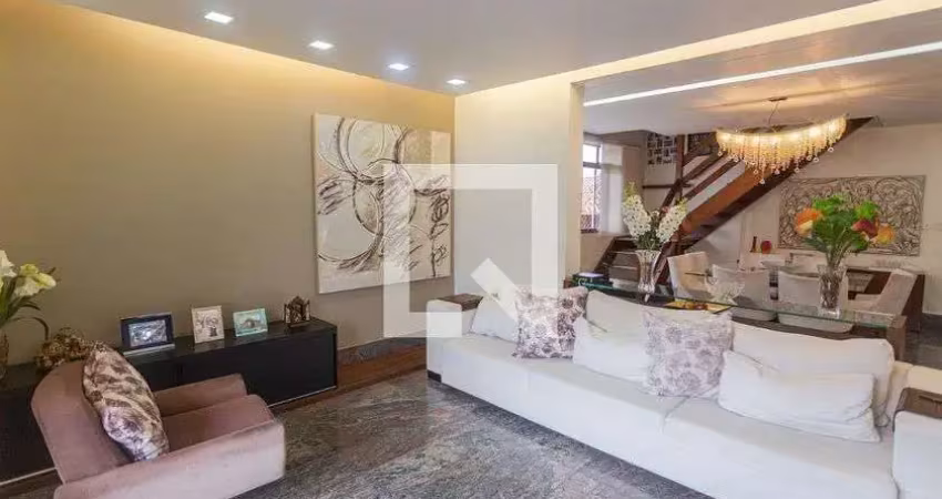 Cobertura para venda - união, 4 quartos,  300 m² - belo horizonte