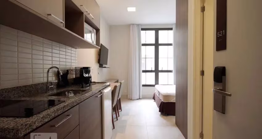 Kitnet / stúdio para venda - centro, 1 quarto,  20 m² - são paulo