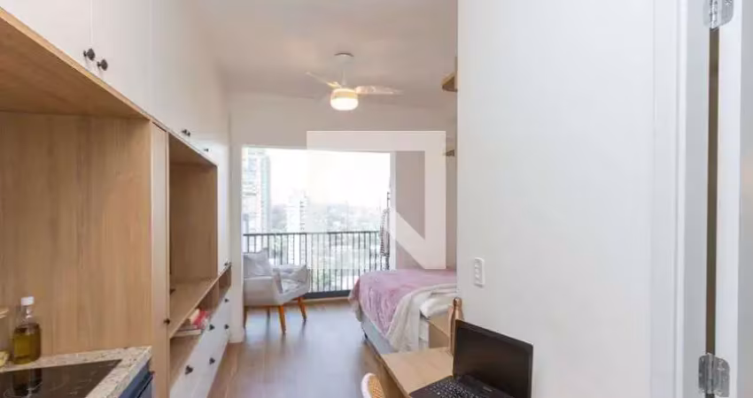Kitnet / stúdio para venda - brooklin, 1 quarto,  24 m² - são paulo