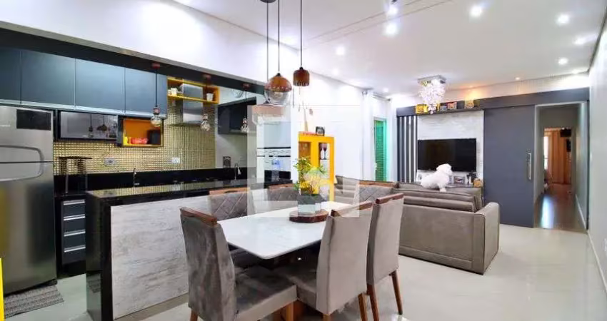 Apartamento para venda - campestre, 3 quartos,  91 m² - santo andré