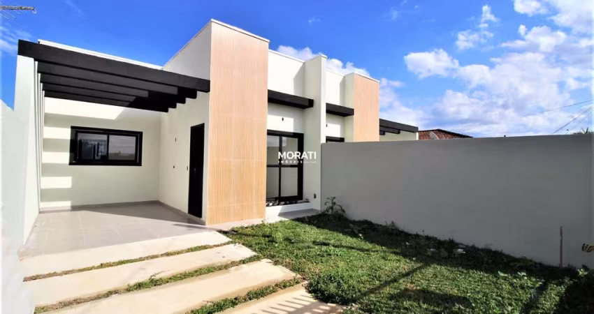 Casa com Fachada Moderna no Bairro Ouro Fino