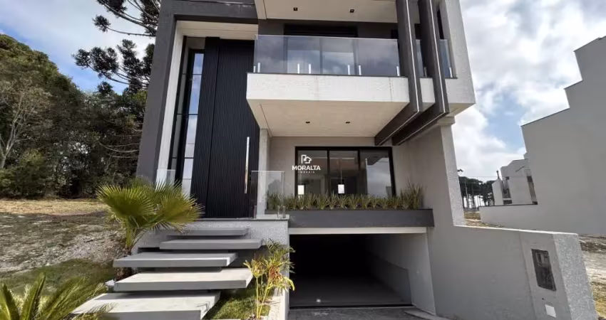 Sobrado triplex com subsolo - costeira - são josé dos pinhais/pr