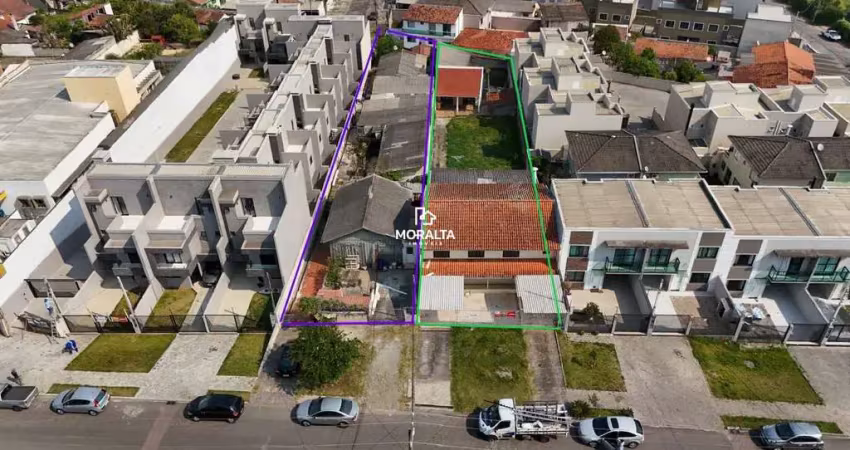 Terreno com área de 856 mts² bairro uberaba - curitiba