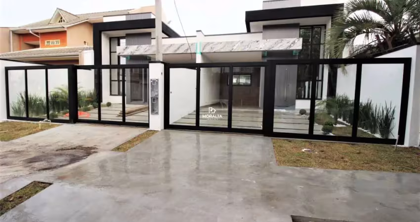 Casa com faxada moderna com 03 quartos sendo uma suite no são pedro