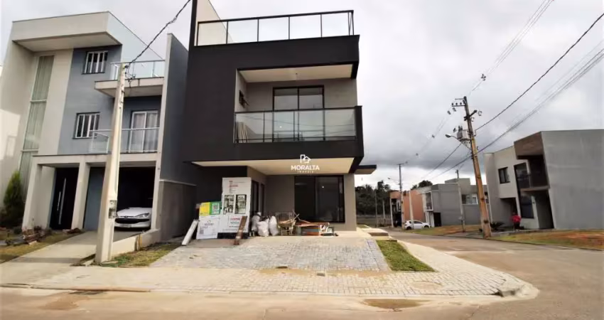 Sobrado no condomínio foggiatto com 03 suites com terraço