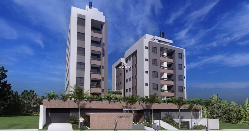 Apartamento com 3 Quartos Sendo Uma Suíte e Duas vagas de garagem no Bairro Boneca do Iguaçu