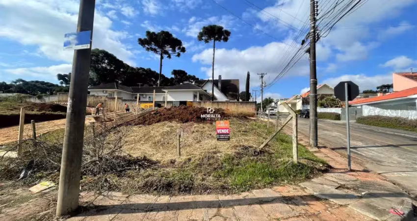 Terreno de esquina 20x21 localizado no bairro aristocrata - são josé dos pinhais