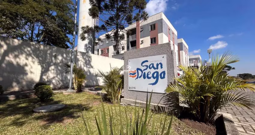 Apartamento com 2 dormitórios à venda - zaniolo - são josé dos pinhais/pr