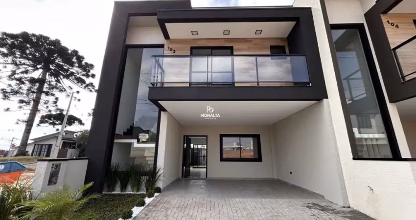 Sobrado em condomínio à venda  - costeira - são josé dos pinhais/pr