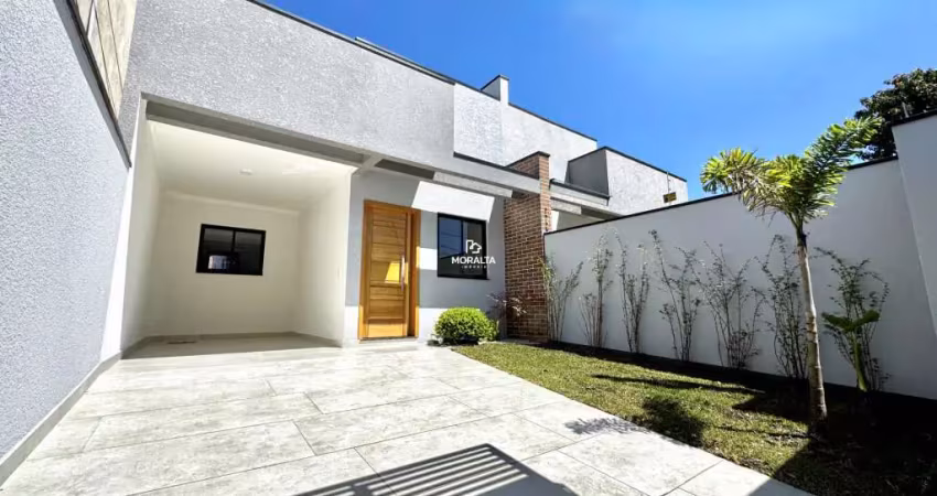 Casa com 3 quartos sendo uma suite no bairro boneca do iguaçu