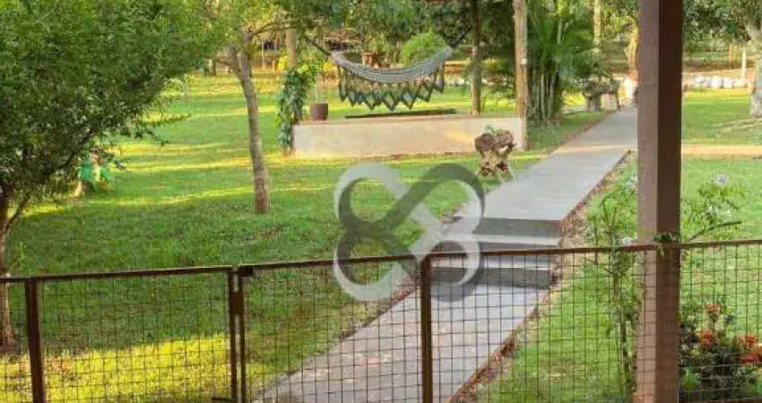 Chácara com 3 dormitórios à venda, 6000 m² por r$ 1.100.000,00 - fazenda da nata - londrina/pr