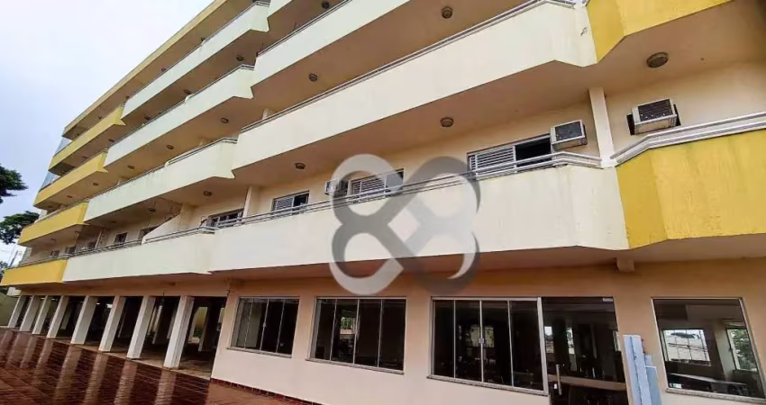 Apartamento com 3 dormitórios para alugar, 158 m² por r$ 1.800/mês - vitória - londrina/pr