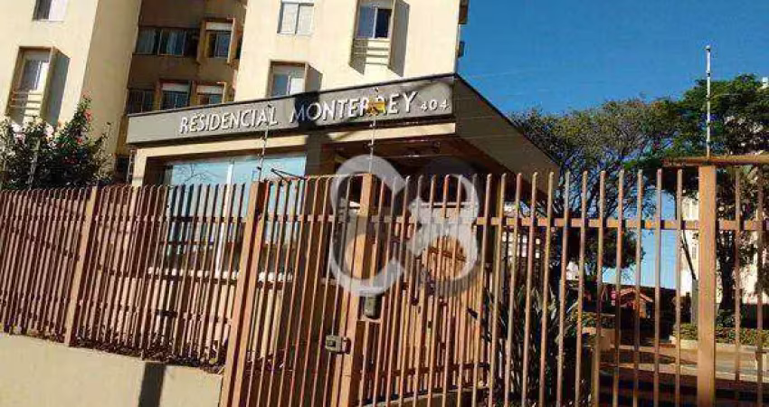 Apartamento com 3 dormitórios, 65 m² - venda por r$ 225.000 ou aluguel por r$ 1.250/mês - antares - londrina/pr