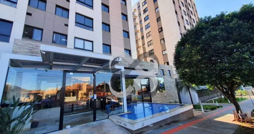 Apartamento com 3 dormitórios, 56 m² - venda por r$ 450.000 ou aluguel por r$ 2.500/mês - vila brasil - londrina/pr