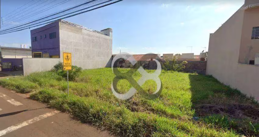 Terreno à venda, 255 m² por r$ 500.000,00 - aragarça - londrina/pr