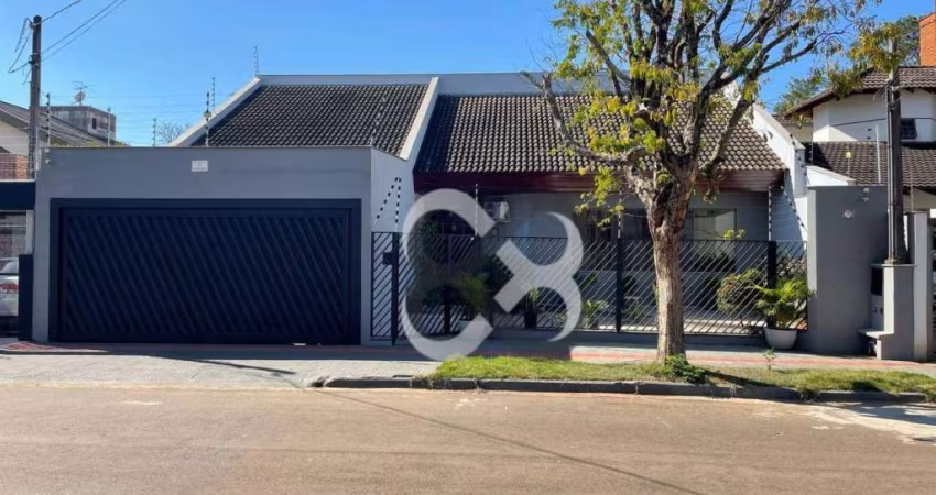 Casa com 5 dormitórios, 400 m² - venda por R$ 1.600.000,00 ou aluguel por R$ 6.500,00/mês - Mediterrâneo - Londrina/PR
