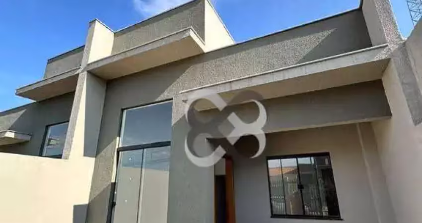 Casa com 3 dormitórios à venda, 70 m² por r$ 290.000,00 - jardim belém - londrina/pr