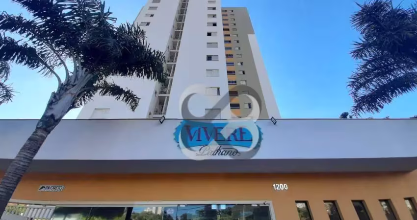 Apartamento com 3 dormitórios para alugar, 78 m² por r$ 3500,00/mês - gleba palhano - londrina/pr
