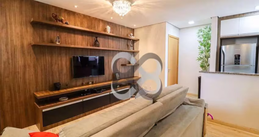 Apartamento com 3 dormitórios para alugar, 77 m² por r$ 2.500/mês - vale dos tucanos - londrina/pr