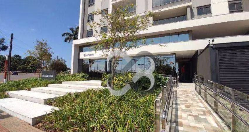 Apartamento com 2 dormitórios para alugar, 115 m² por R$ 6.550,00/mês - Bela Suiça - Londrina/PR