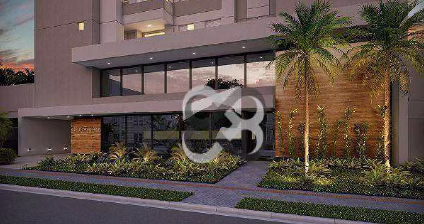 Apartamento com 3 dormitórios para alugar, 78 m² por R$ 4.200/mês - Gleba Palhano - Londrina/PR
