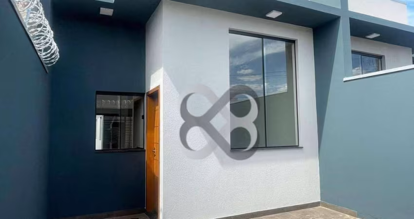 Casa com 3 dormitórios à venda, 81 m² por R$ 450.000,00 - Jardim Nações Unidas - Londrina/PR