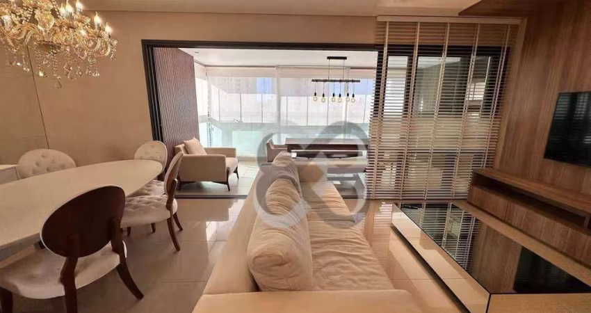 Apartamento com 3 dormitórios para alugar, 136 m² por R$ 7.500/mês - Gleba Fazenda Palhano - Londrina/PR