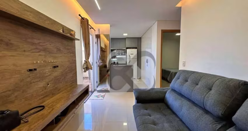 Apartamento no lago di lucerna  com 2 dormitórios à venda com giardino  por r$ 250.000 - cidade industrial ii - londrina/pr