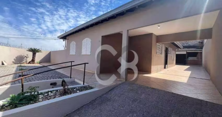 Casa com piscina para locação no jardim santa mônica – 3 dormitórios