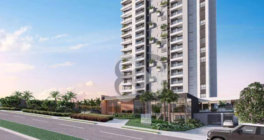Apartamento com 2 dormitórios, 79 m² - venda por r$ 850.000 ou aluguel por r$ 5.501/mês - terra bonita - londrina/pr