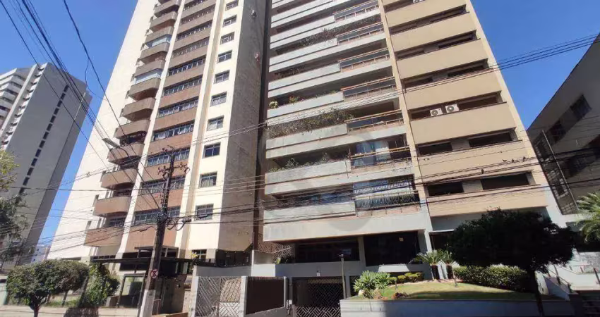 Apartamento com 4 dormitórios, 271 m² - venda por r$ 1.500.000 ou aluguel por r$ 3.500/mês - centro - londrina/pr