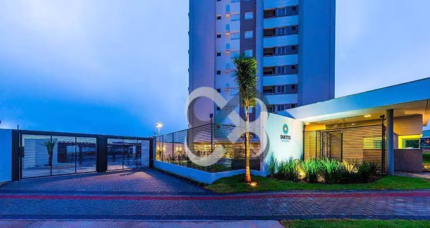 Apartamento com 2 dormitórios para alugar, 53 m² - jardim morumbi - londrina/pr