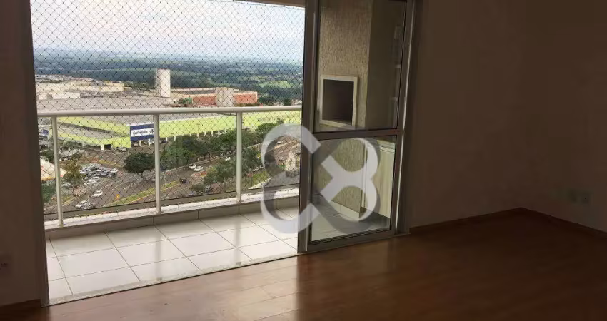 Apartamento com 2 dormitórios para alugar, 70 m² por r$ 2750/mês - gleba palhano - londrina/pr