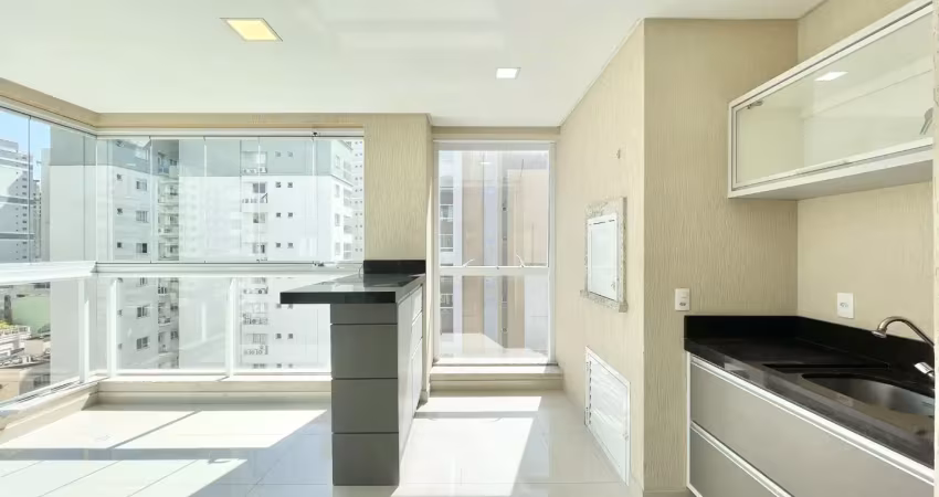 Apartamento ensolarado 3 suítes 143m² - meia praia itapema região central