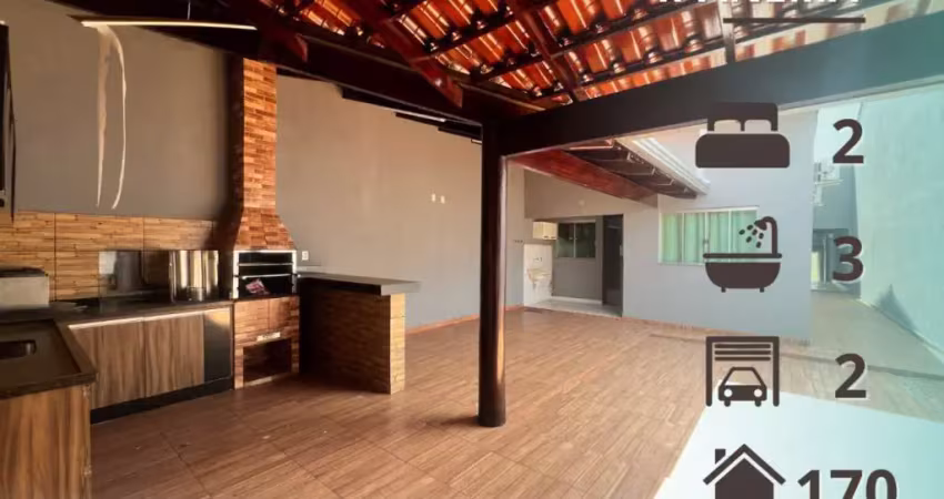 Casa com 2 quartos à venda na Avenida Alexandre Morais, Jardim Ipanema, Aparecida de Goiânia