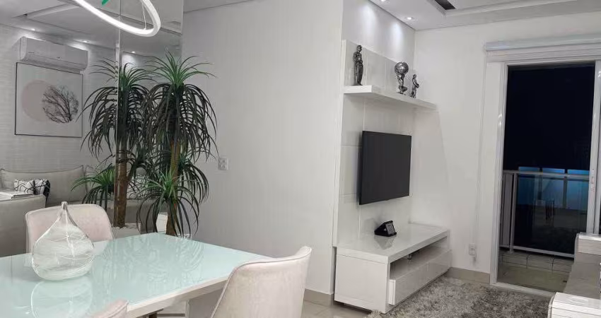 Condomínio Crystallus - Apartamento porteira fechada com 1 quarto à venda, em prédio com lazer, na Pompéia em Santos