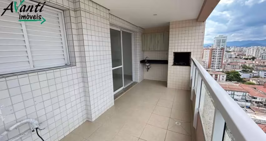 Vila Marina - Apartamento com 3 quartos para alugar em condomínio com lazer, na Ponta da Praia em Santos