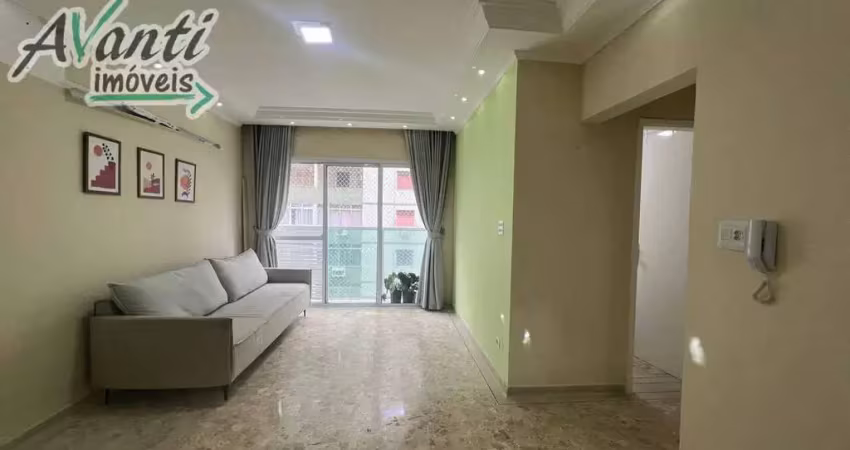 Apartamento com 2 quartos à venda frente à praia do canal 6, em santos - sp