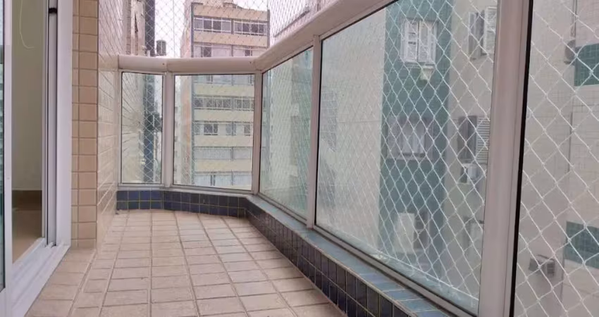 Apartamento com 3 dormitórios à venda, 114 m² por r$ 1.450.000,00 - embaré - santos/sp