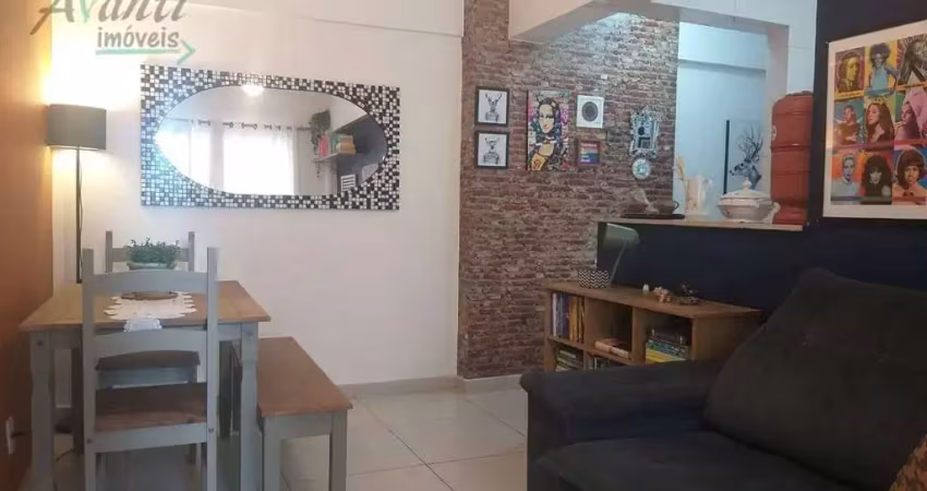 Apartamento com 2 dormitórios à venda, 52 m² por r$ 399.000,00 - josé menino - santos/sp