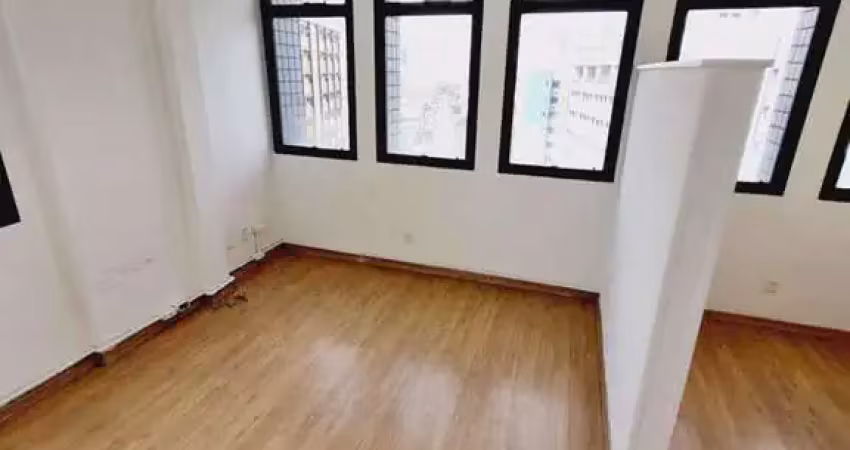 Sala comercial para alugar no gonzaga, santos – 2 banheiros e 1 vaga – avanti imóveis