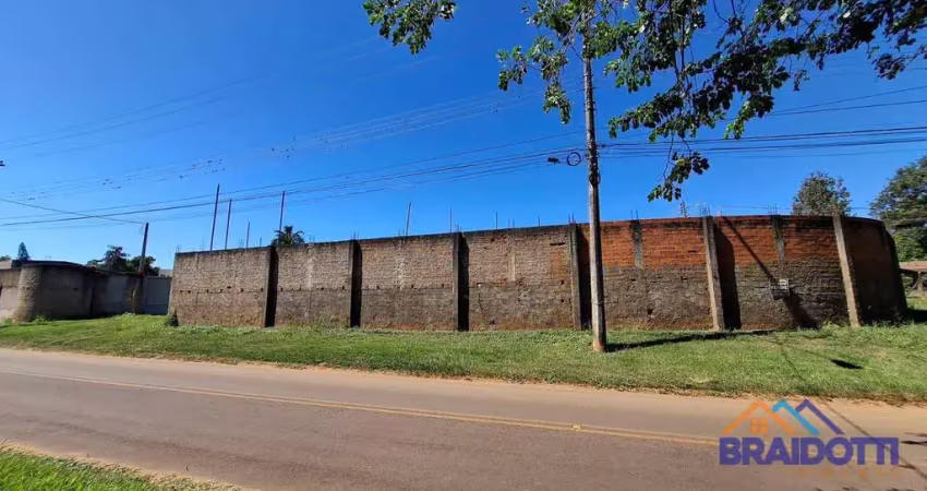Chácara com 3 dormitórios em fase de acabamento à venda, 2000 m² por r$ 999.000 - fazenda santa lúcia - americana/sp